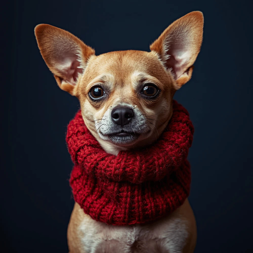 Woolen Puppy Scarf